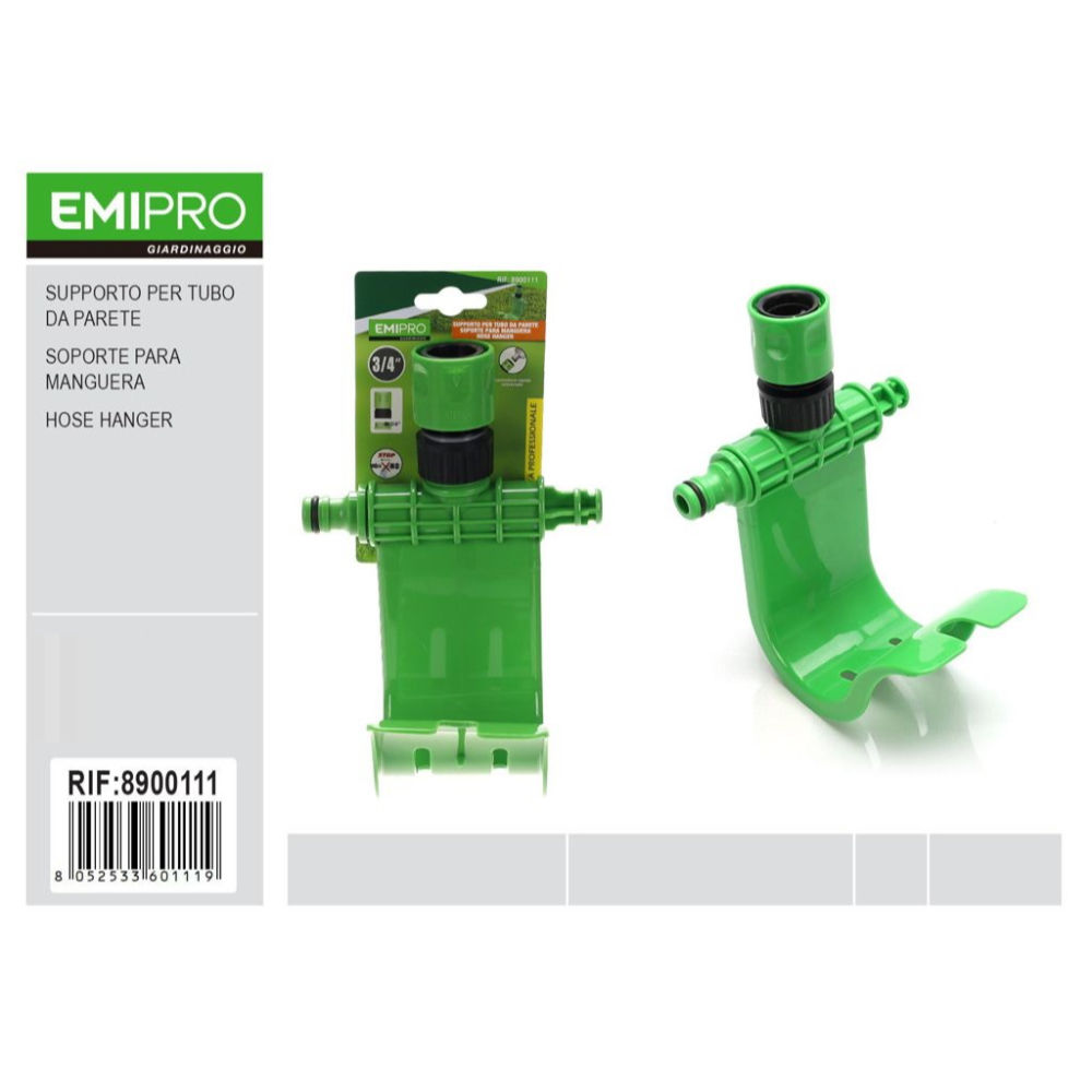 EMI Supporto per Tubo Acqua da Parete 3/4"Emi