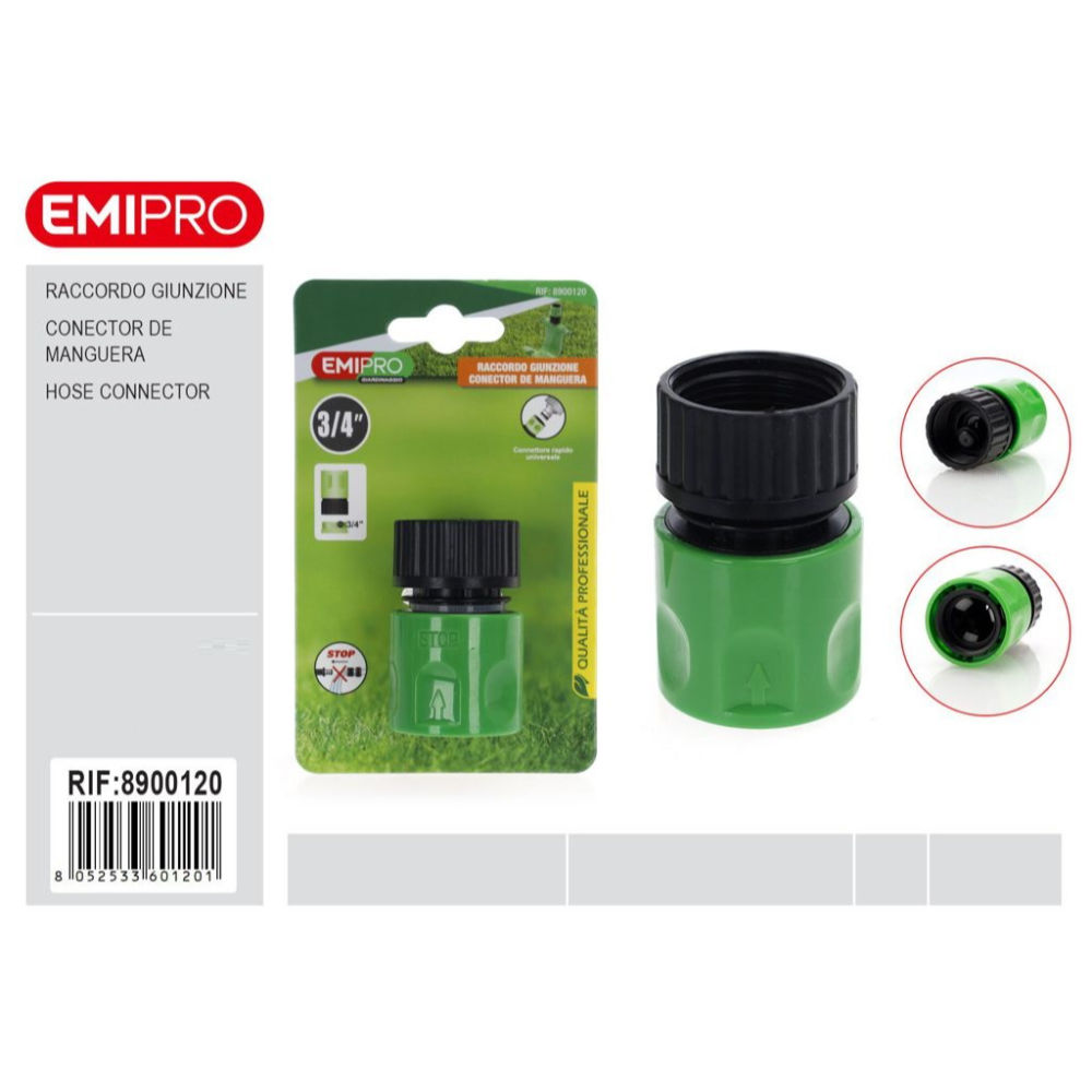 EMI Raccordo di Giunzione con Stop 3/4"- 8900120Emi