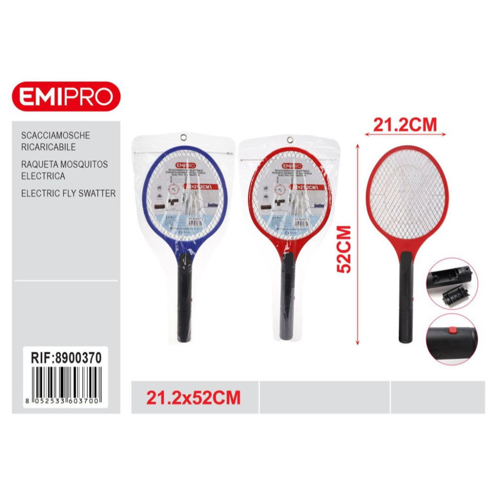 RACCHETTA ELETTRICA ANTIZANZARE - 21.2x52CMEmi