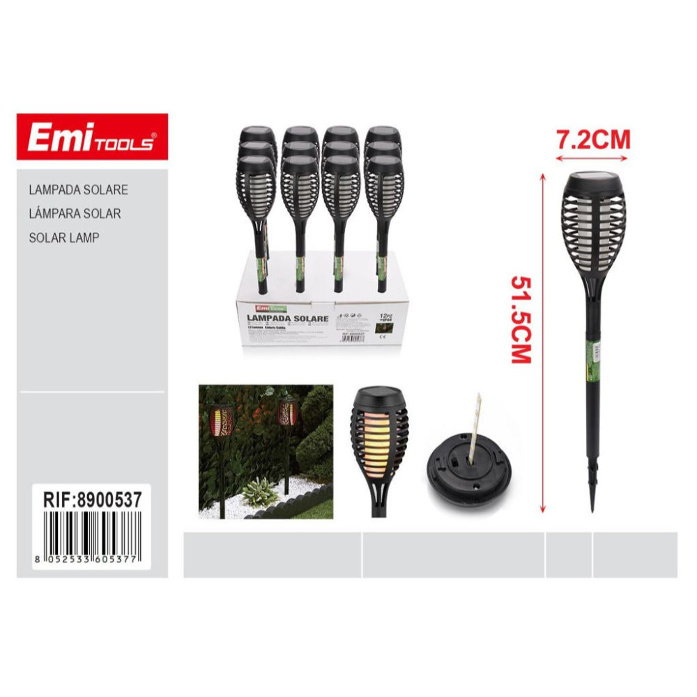 Emi Lampada Solare Contapassi - 51,5cmEmi