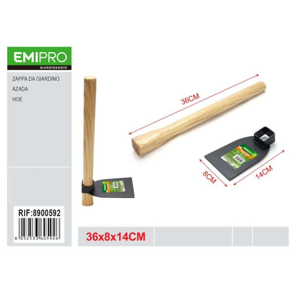 EMI Zappa da Giardino - 8x36cmEmi