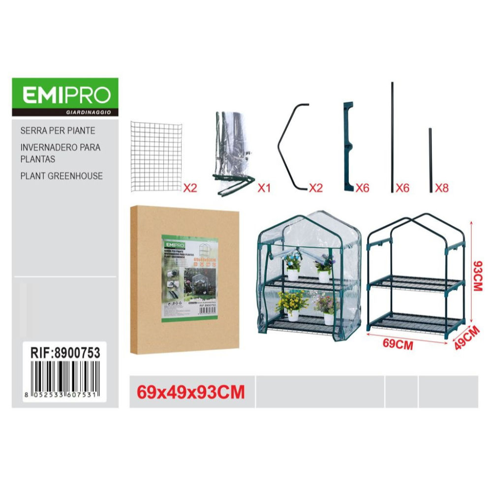 EMI Mini Serra - 69x49x93cmEmi