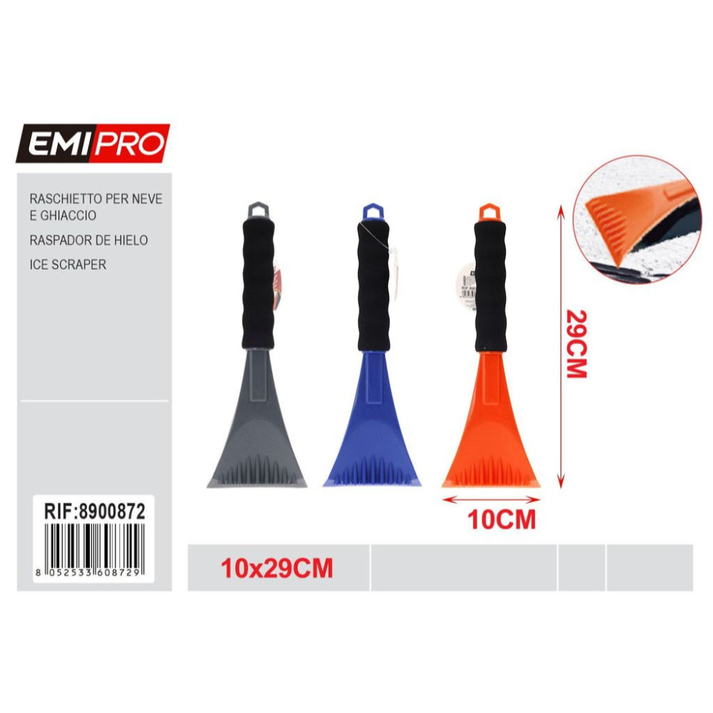 EMI Raschietto Ghiaccio per Auto - 10x29cmEmi