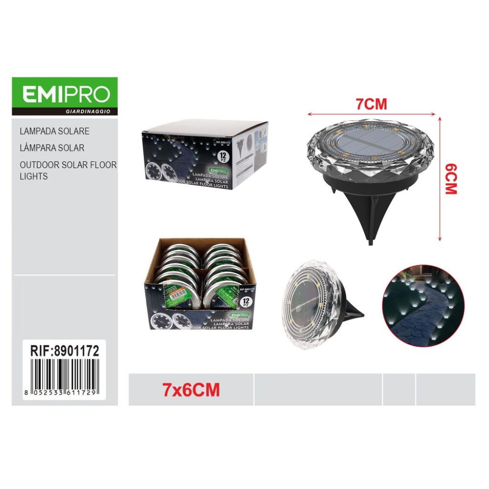 EMI Lampada Solare da Giardino - 8901172Emi