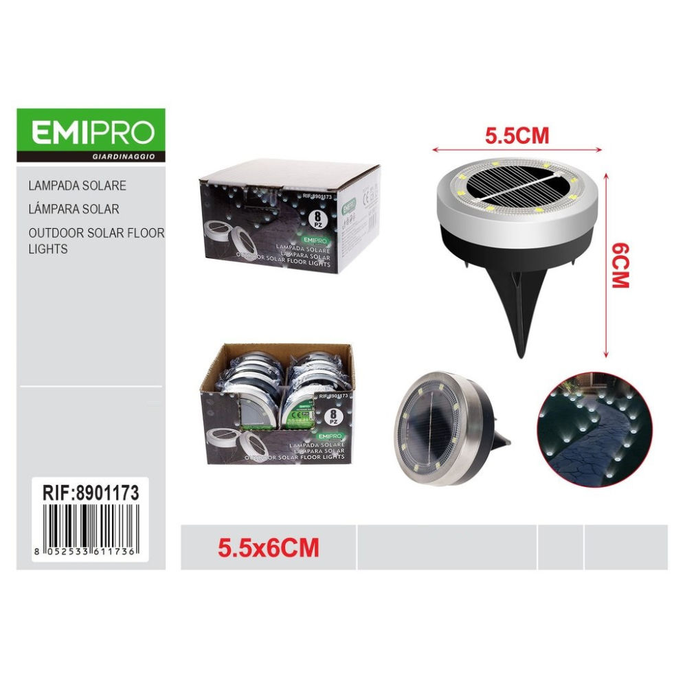EMI Lampada Solare da Giardino - 8901173Emi