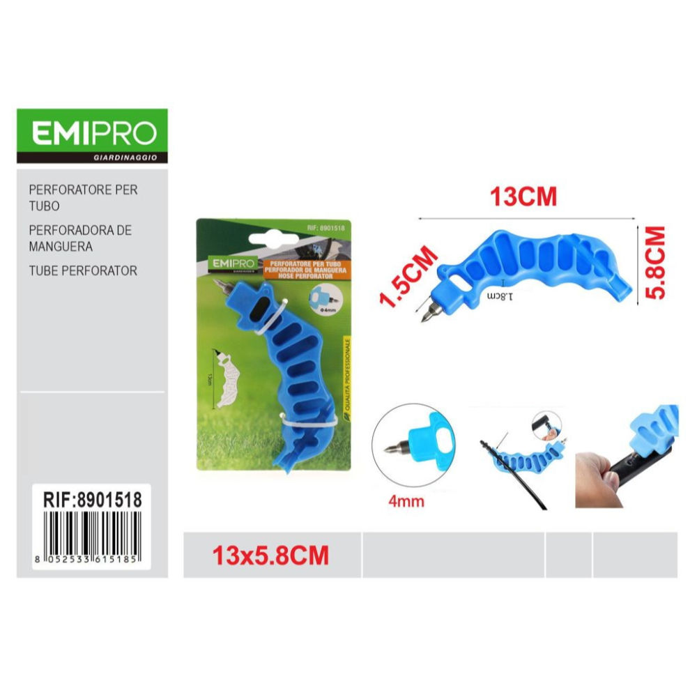 EMI Perforatore per Tubi - Foro da 4 mmEmi