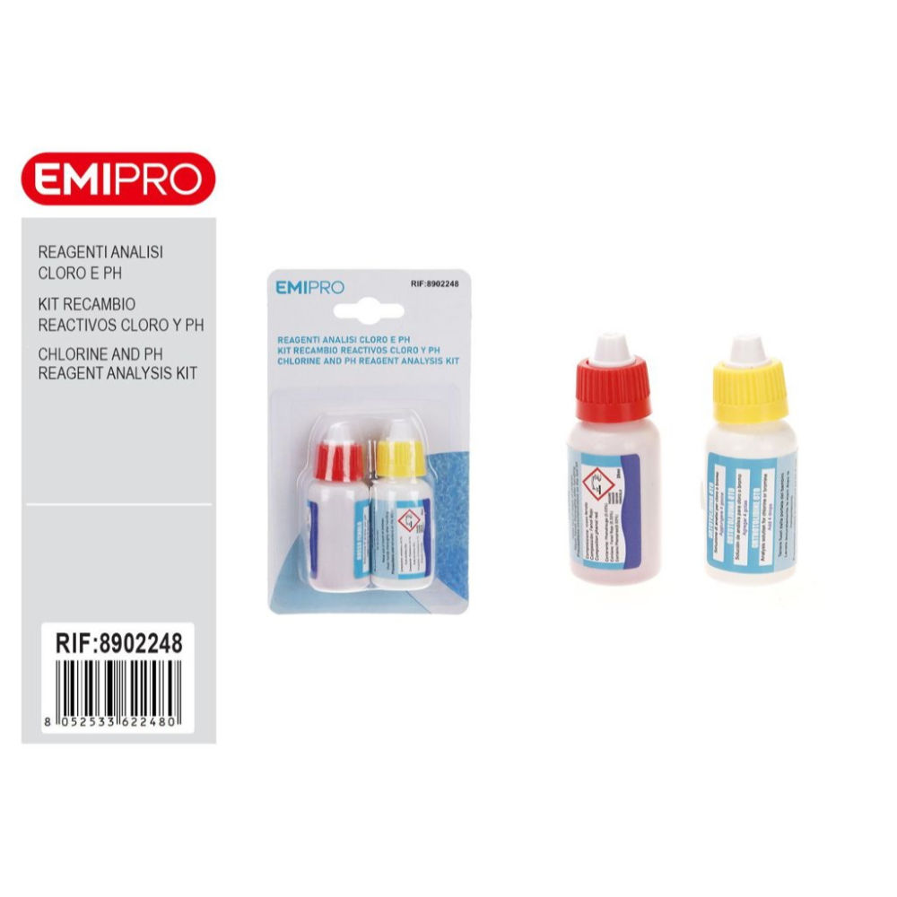 EMI REAGENTI ANALISI CLORO E PH - 20MLEmi