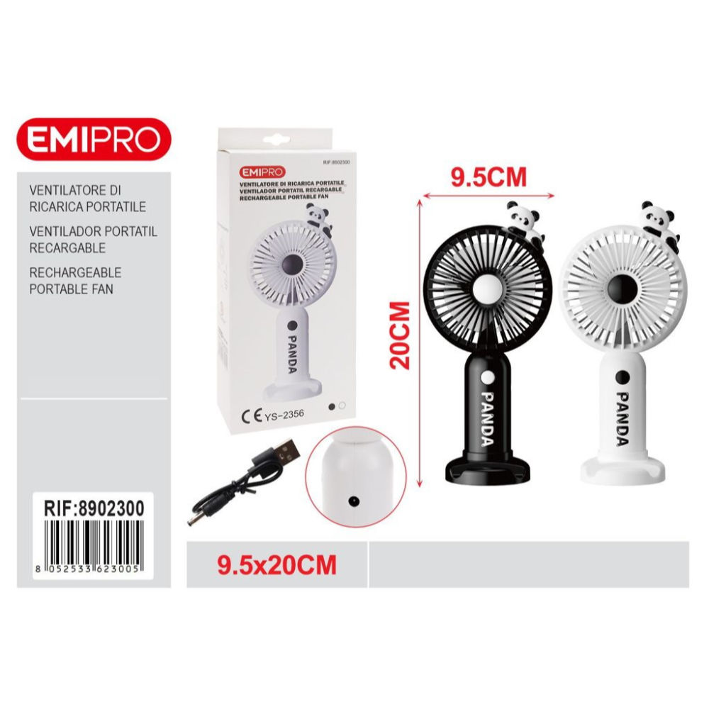 VENTILATORE PORTATILE - PANDAEmi