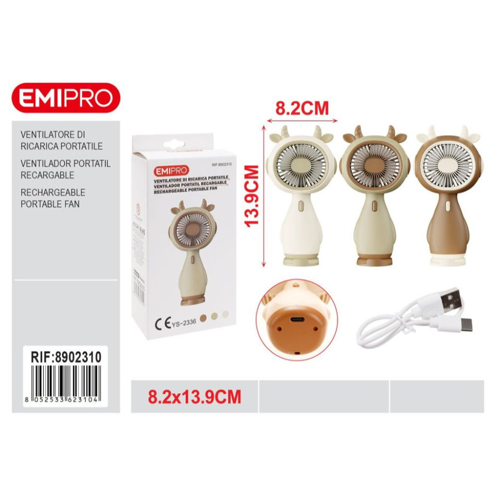 VENTILATORE PORTATILE - LITTLE SHEEPEmi
