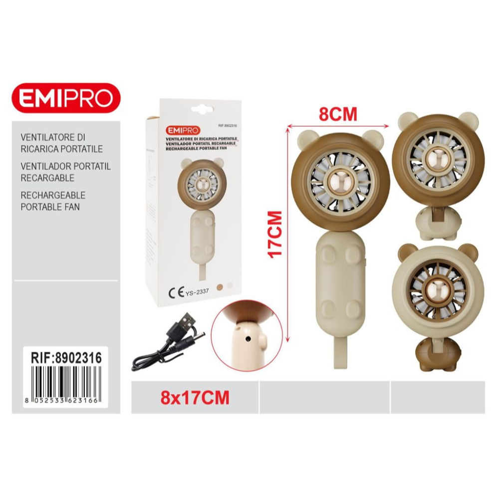 MINI VENTILATORE PIEGHEVOLE - BEAREmi
