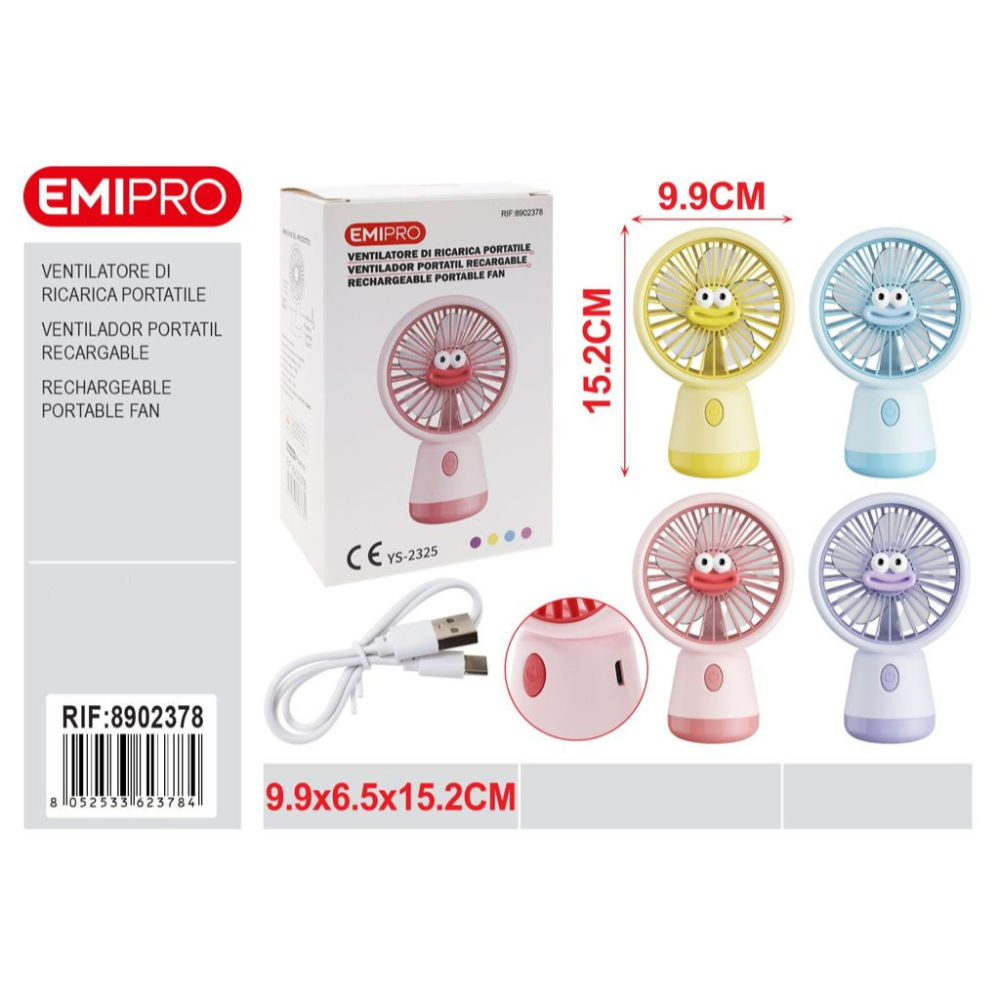 VENTILATORE PORTATILE - FACCINAEmi