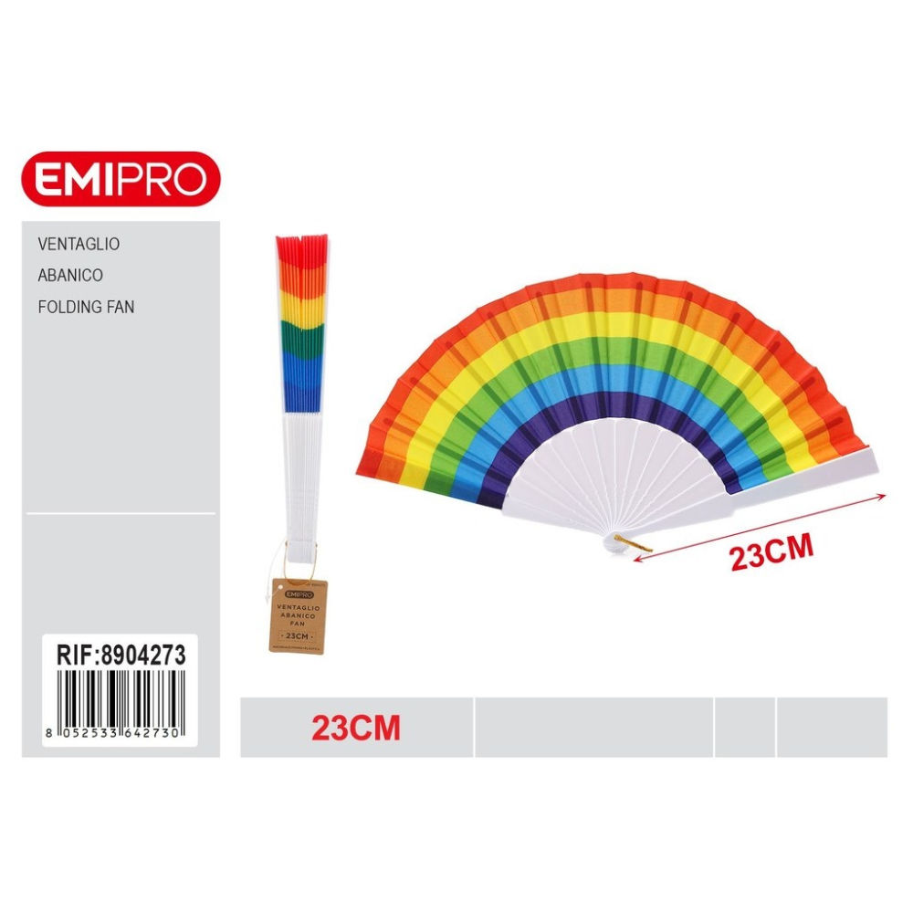 EMI Ventaglio Arcobaleno - 23cmEmi