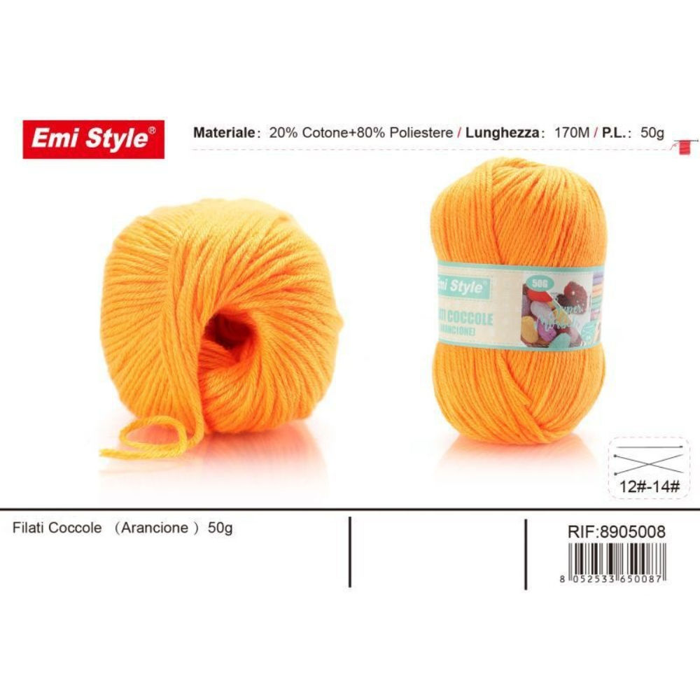 Emi Filato Sofia 50g/170m - ArancioneEmi