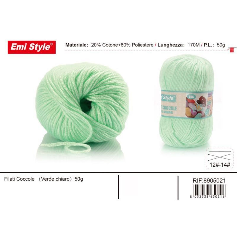 Emi Filato Sofia 50g/170m - Verde ChairoEmi