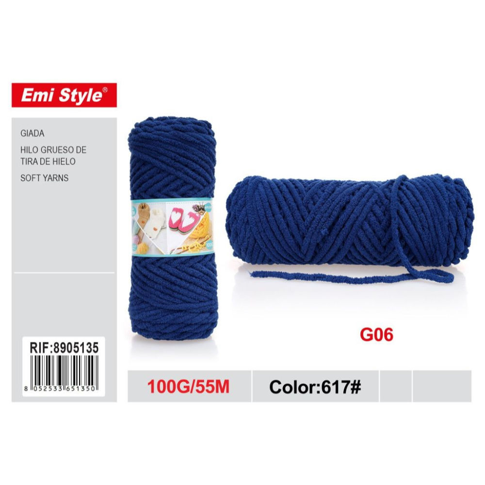 Emi Filato Giada 100g/55m - Blu NavyEmi