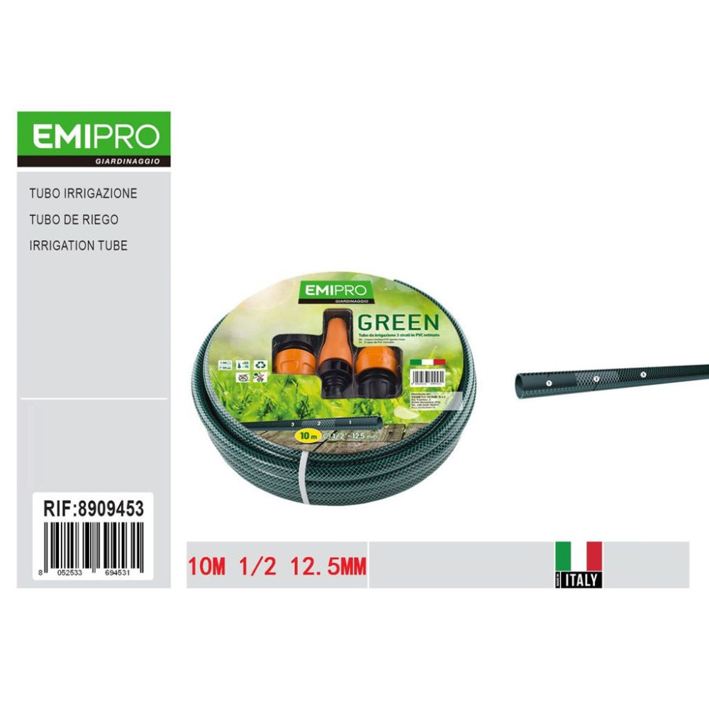 EMI Kit Tubo Irrigazione 1/2"- 10mEmi