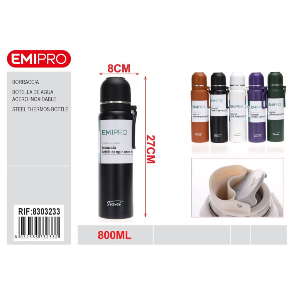 EMI BORRACCIA TERMICA CON MANICO - 800MLEmi