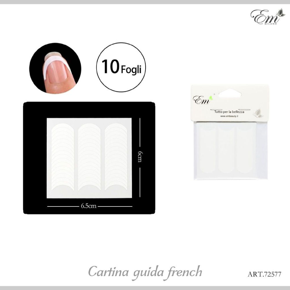 CARTINA GUIDA FRENCH 10PZEm