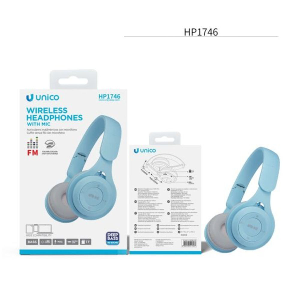 CUFFIE BLUETOOTHUnico