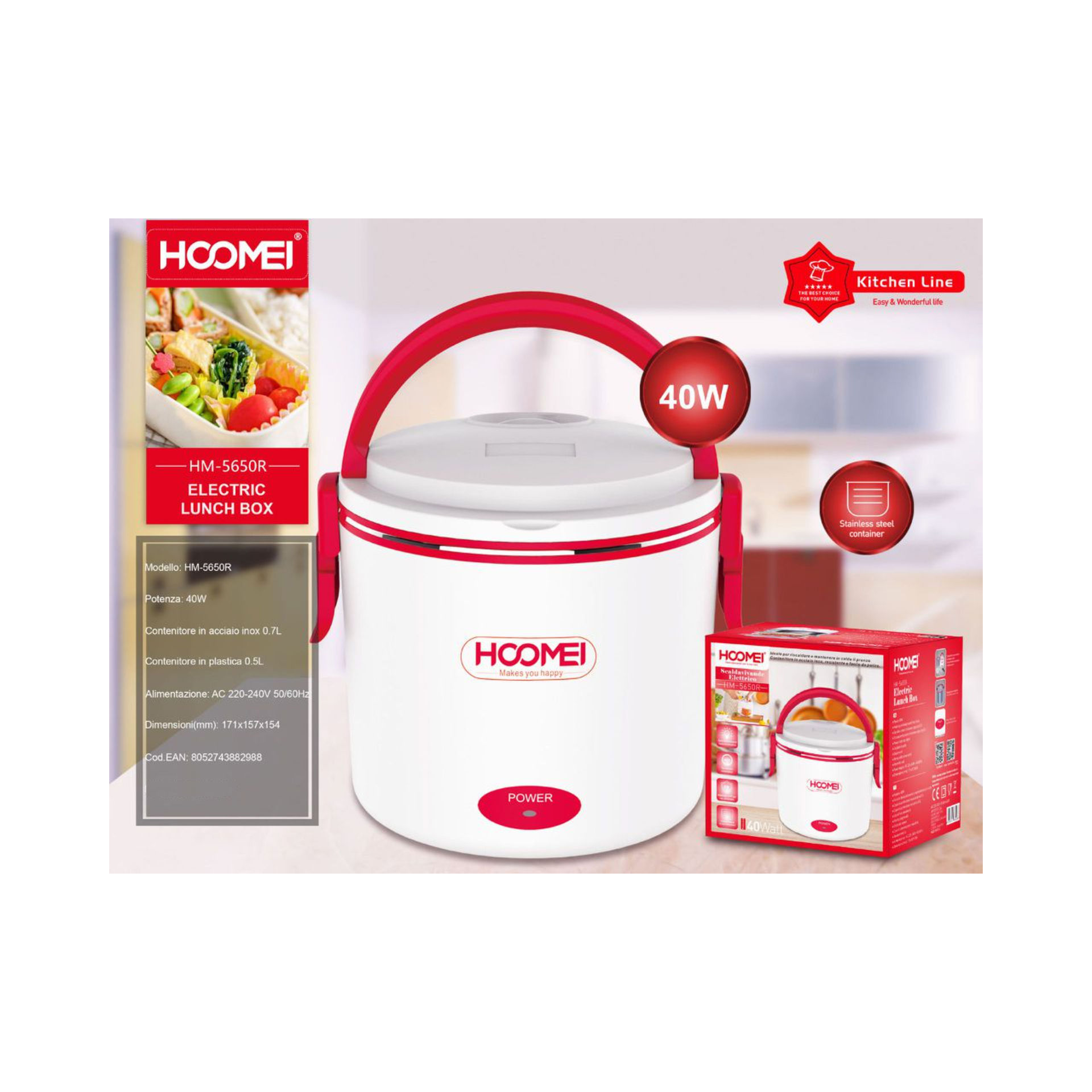 THERMOS X ALIMENTI HM-5650RHoomei