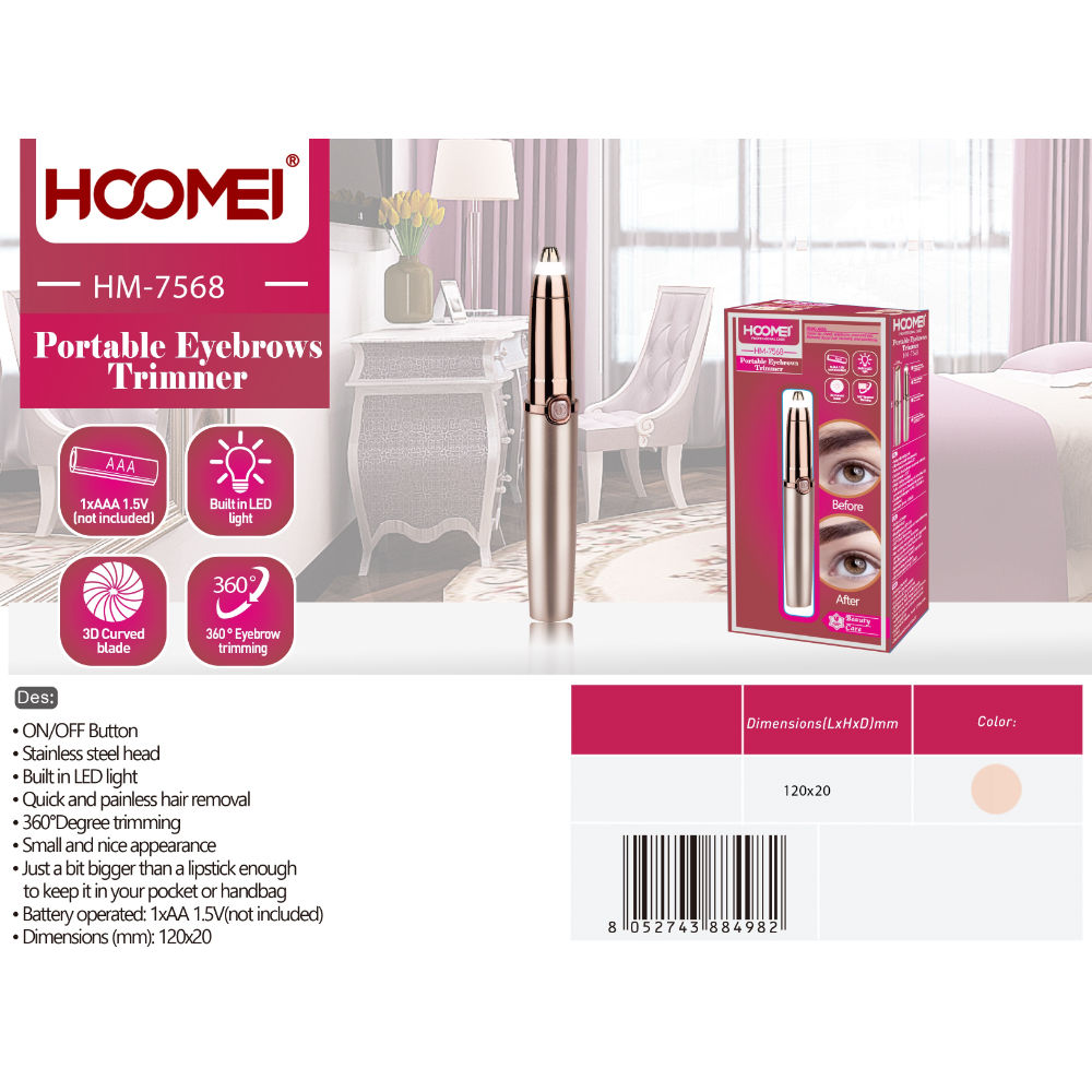 RASOIO X SOPRACCIGLIA HM-7568Hoomei