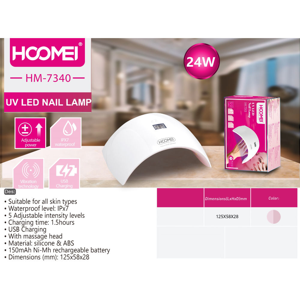 ESSICCATORE X UNGHIE 24W HM-7340Hoomei