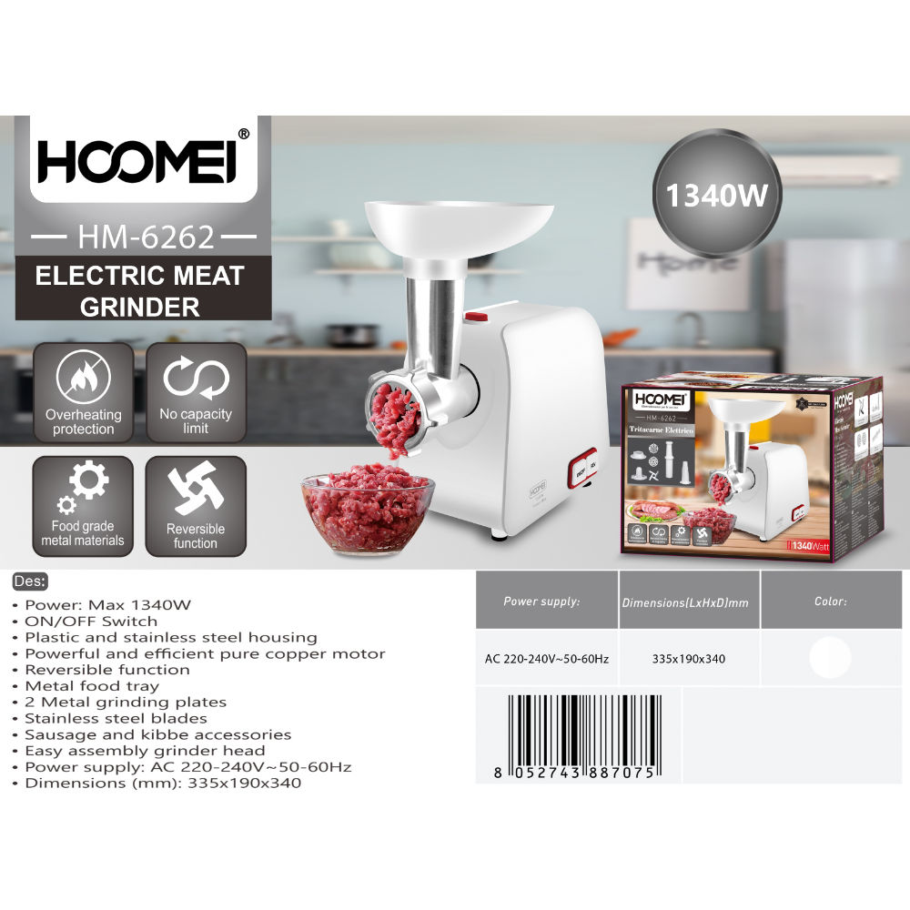 TRITACARNE 1340W HM-6262Hoomei