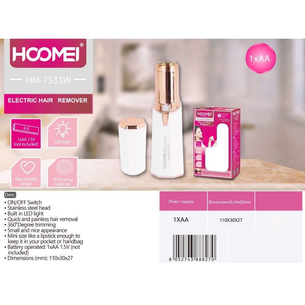 DEPILATORE PORTATILE HM-7533WHoomei