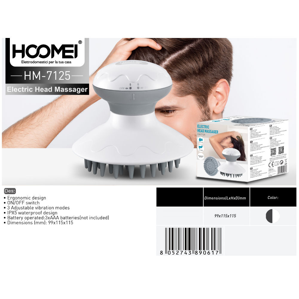 MASSAGGIATORE X TESTA HM-7125Hoomei