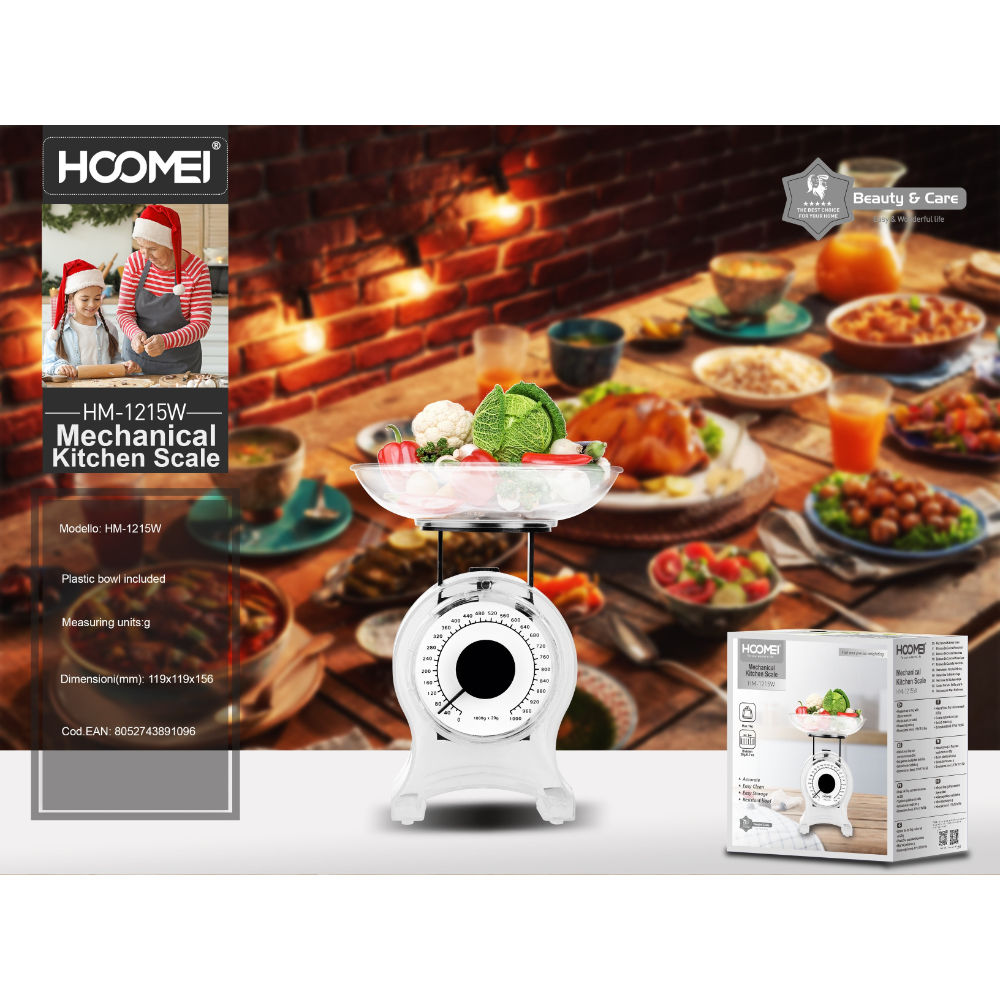 BILANCIA MECCANICA DA CUCINA HM-1215WHoomei
