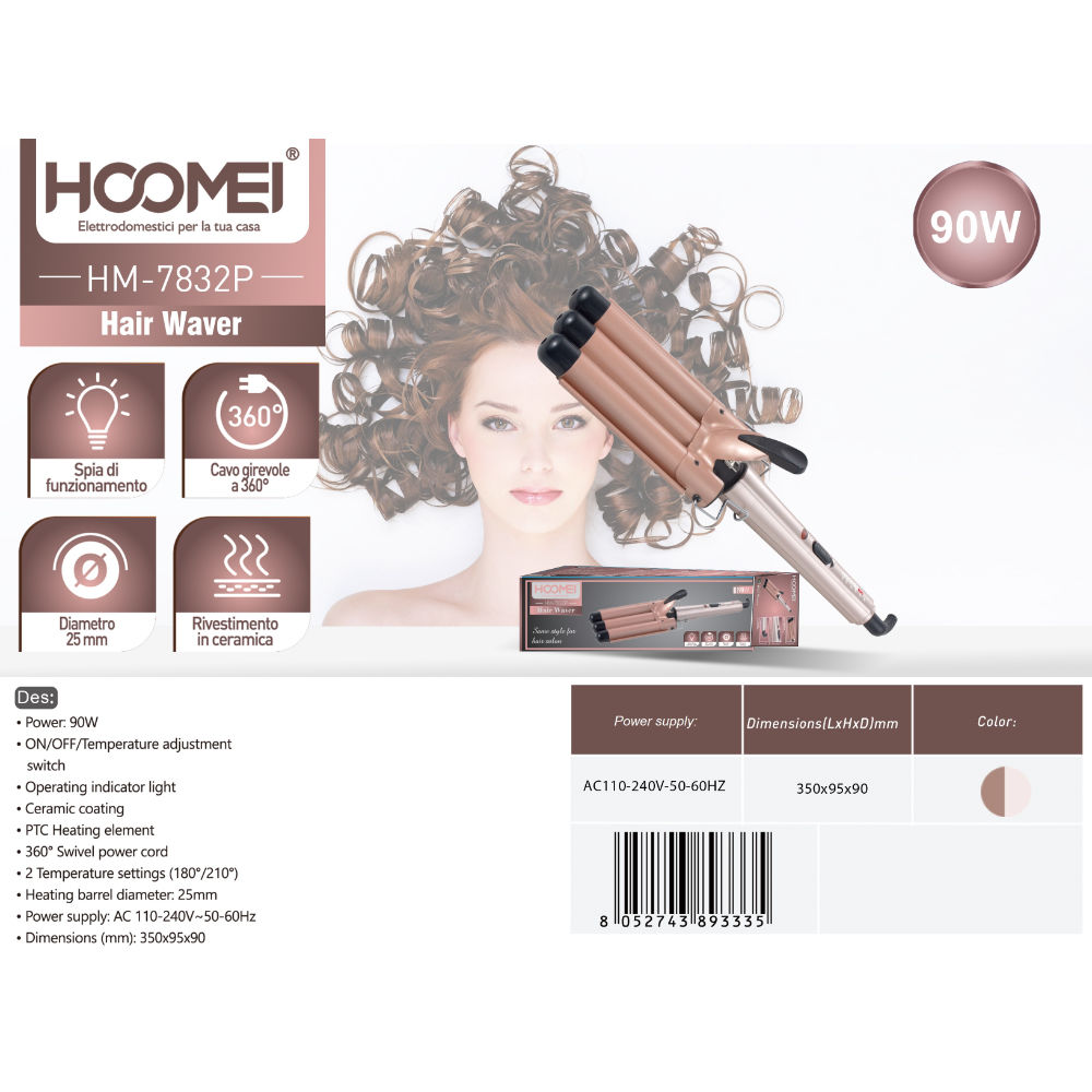 ARRICCIACAPELLI 90W HM-7832PHoomei