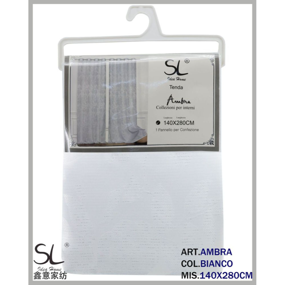 SL TENDA AMBRA 140X280CM COL.BIANCOSl Ideahome