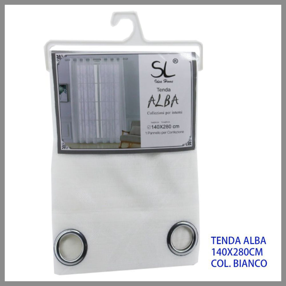 SL TENDA ALBA 140X280 COL.BIANCOSl Ideahome