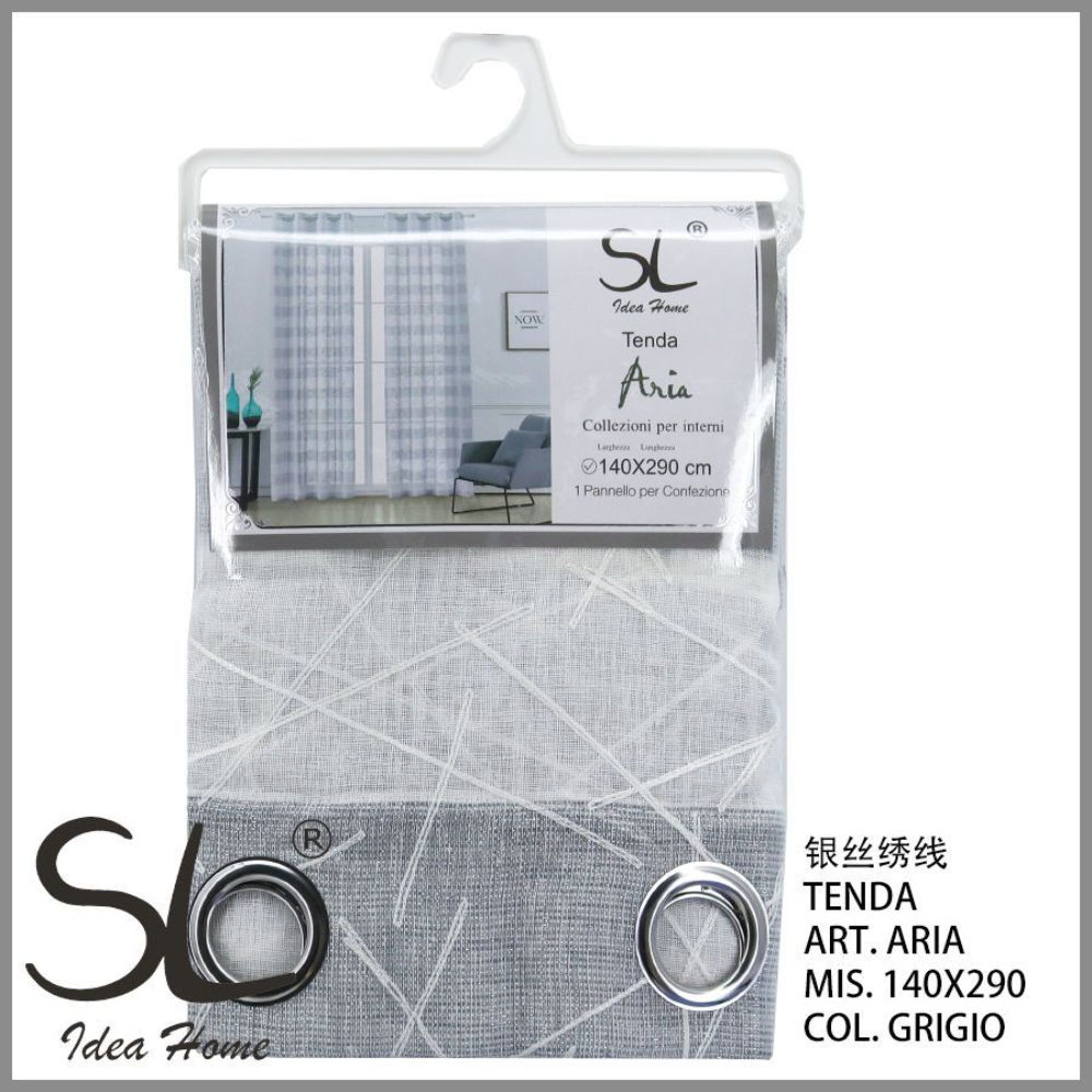 SL TENDA ARIA 140X290CM COL.GRIGIOSl Ideahome