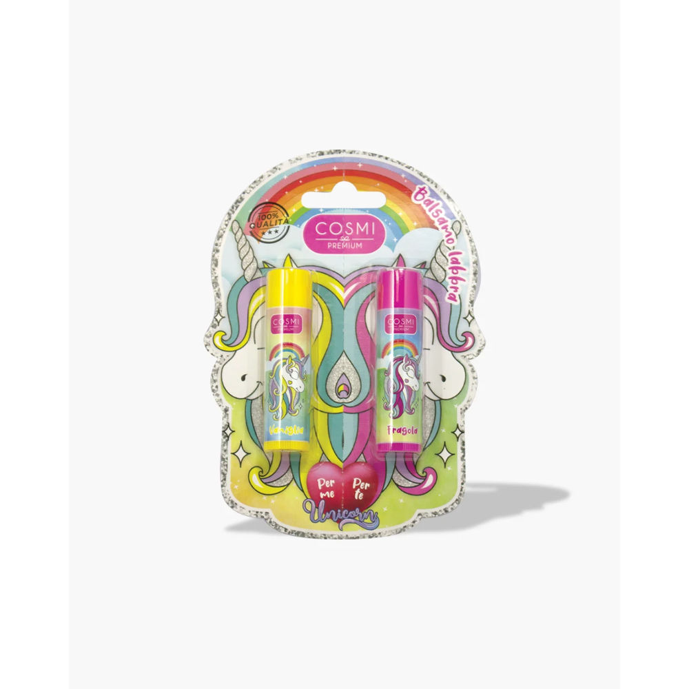 COSMI BALSAMO LABBRA SET UNICORNO 2PZCosmi
