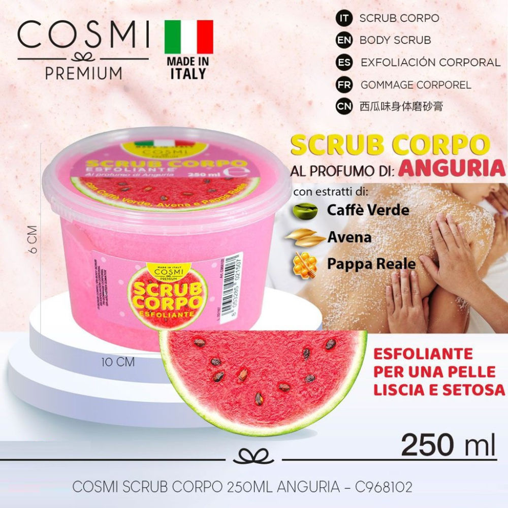 COSMI SCRUB CORPO 250GR ANGURIACosmi