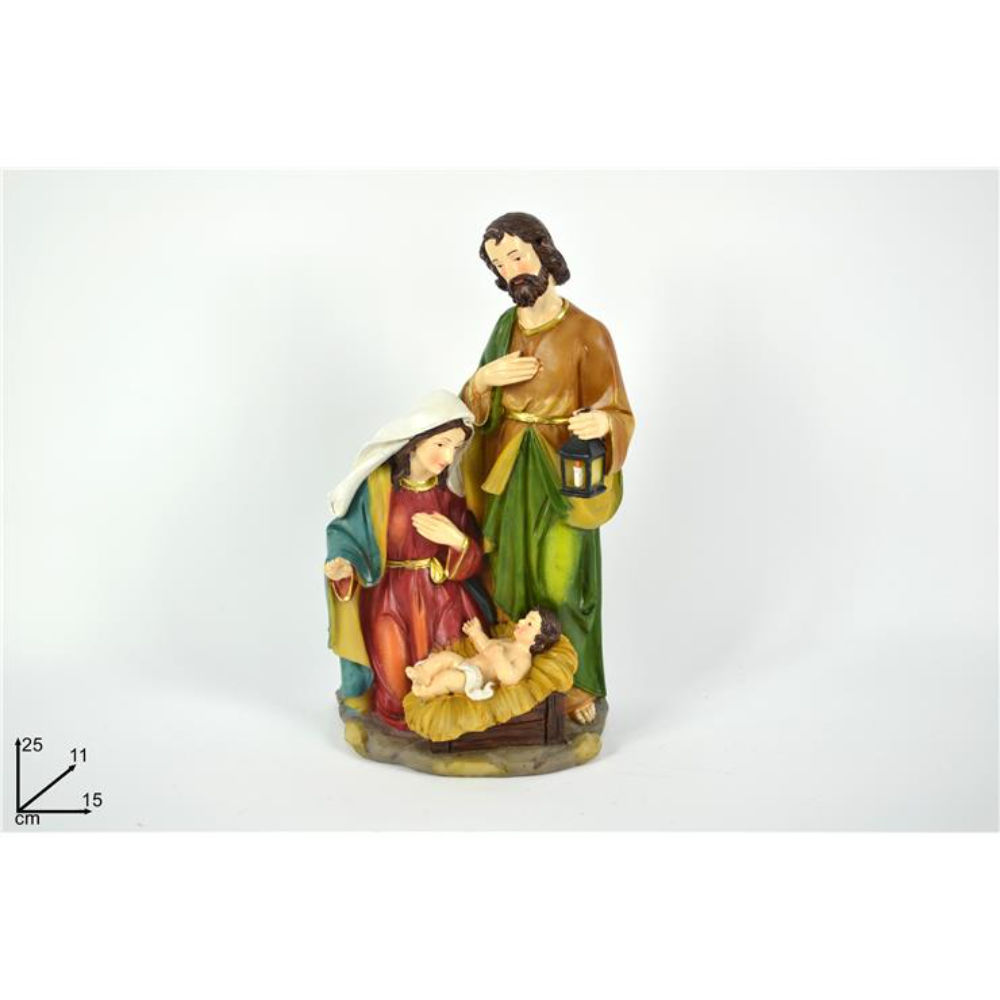 Statua Natività 25cm - La Sacra FamigliaDue Esse