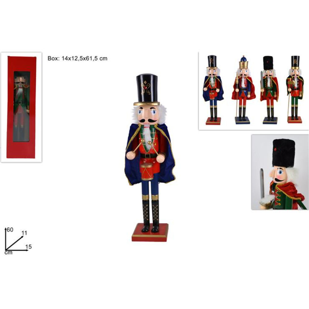 Schiaccianoci 60cm con Mantello - AssortitiDue Esse