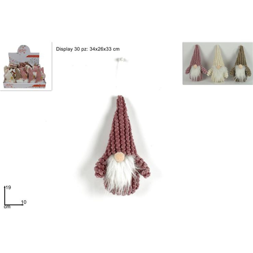 Gnomo Decorativo XCN95497 - 10x19cmDue Esse