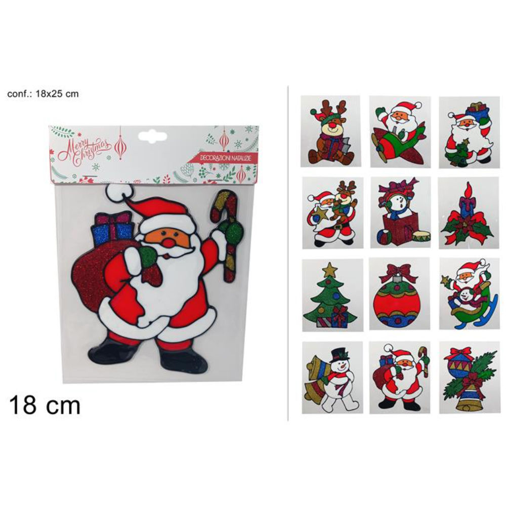 Vetrofania Natalizia 18cm - WYC18CMDue Esse