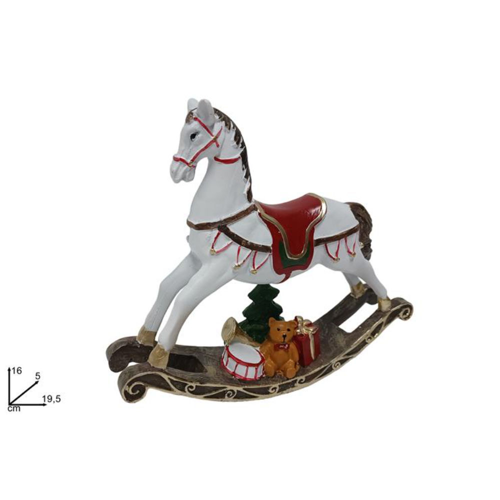 Cavallo a Dondolo - 16x19,5cmDue Esse