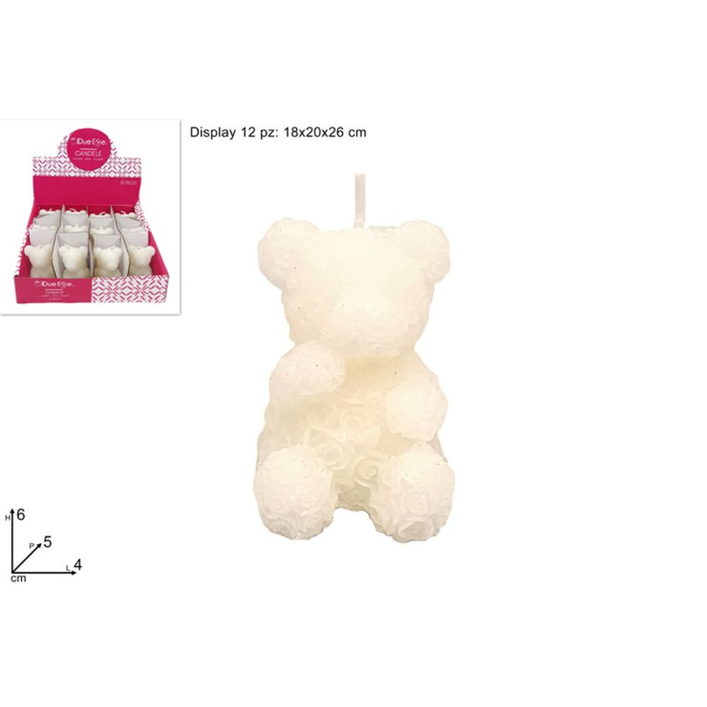 Candela Orsetto  6cm - TF11064Due Esse