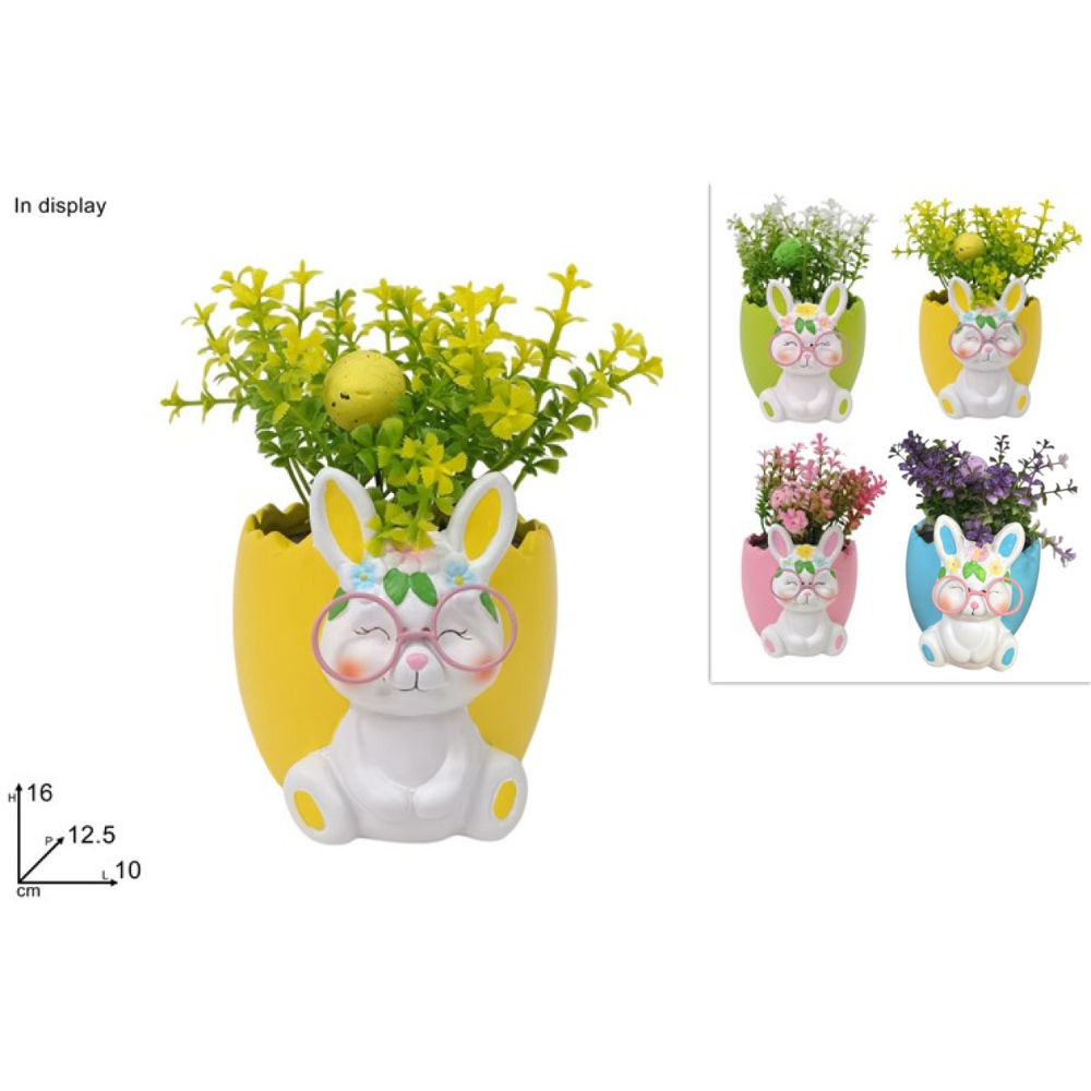 Pinatina Uovo con Coniglio - 16x12,5cmDue Esse