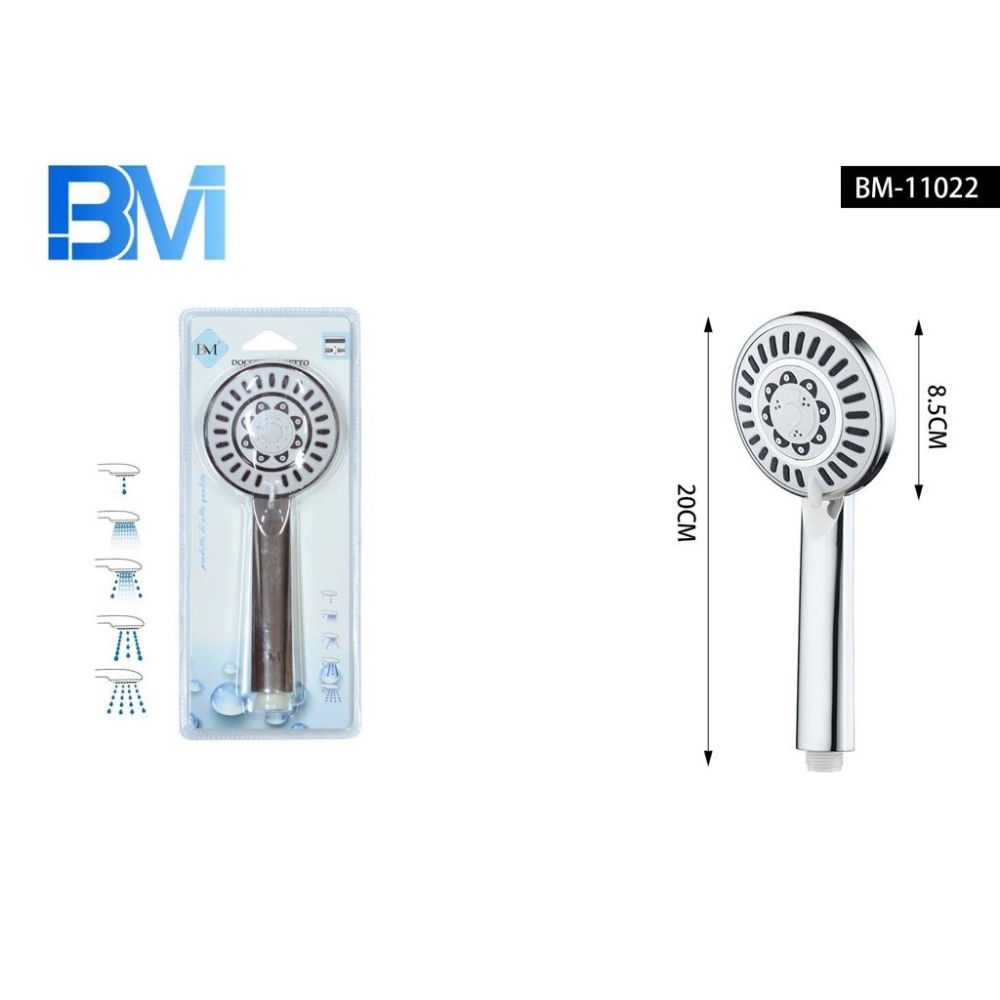 DOCCETTA TONDA 5 GETTI - 8,5CMBm