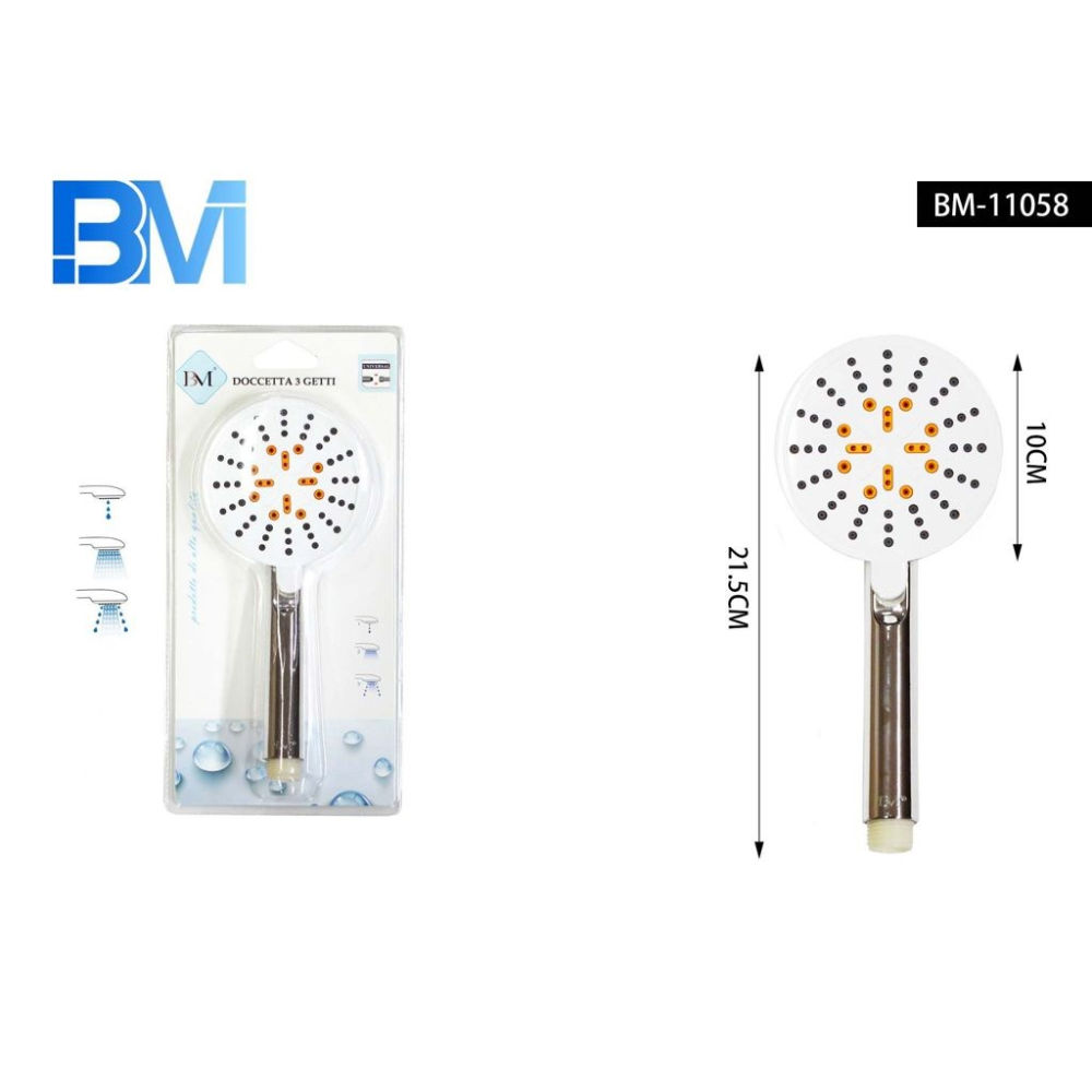 DOCCETTA TONDA 3 GETTI - 10CMBm