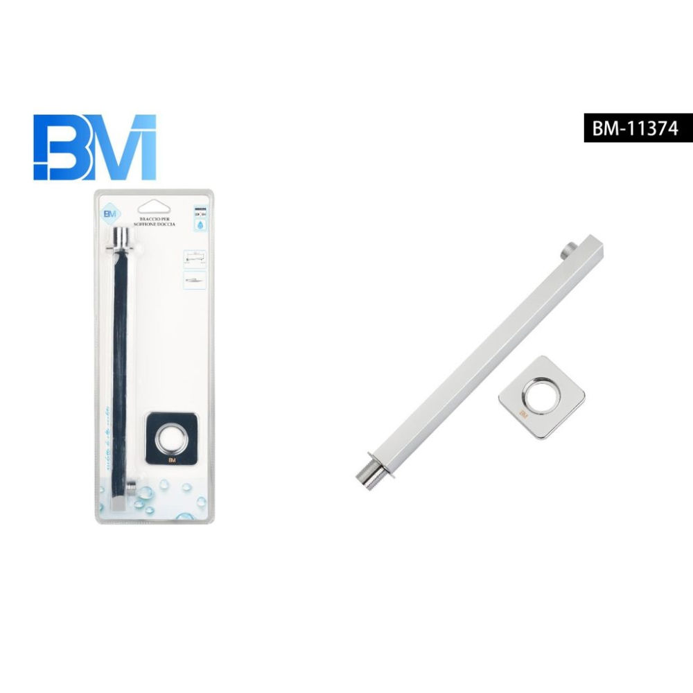 BRACCIO PER SOFFIONE DOCCIA DRITTO - 30CMBm