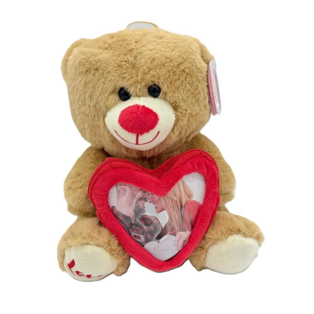 Orsachiotto con Cuore Portafoto - 22cmGm Promotion