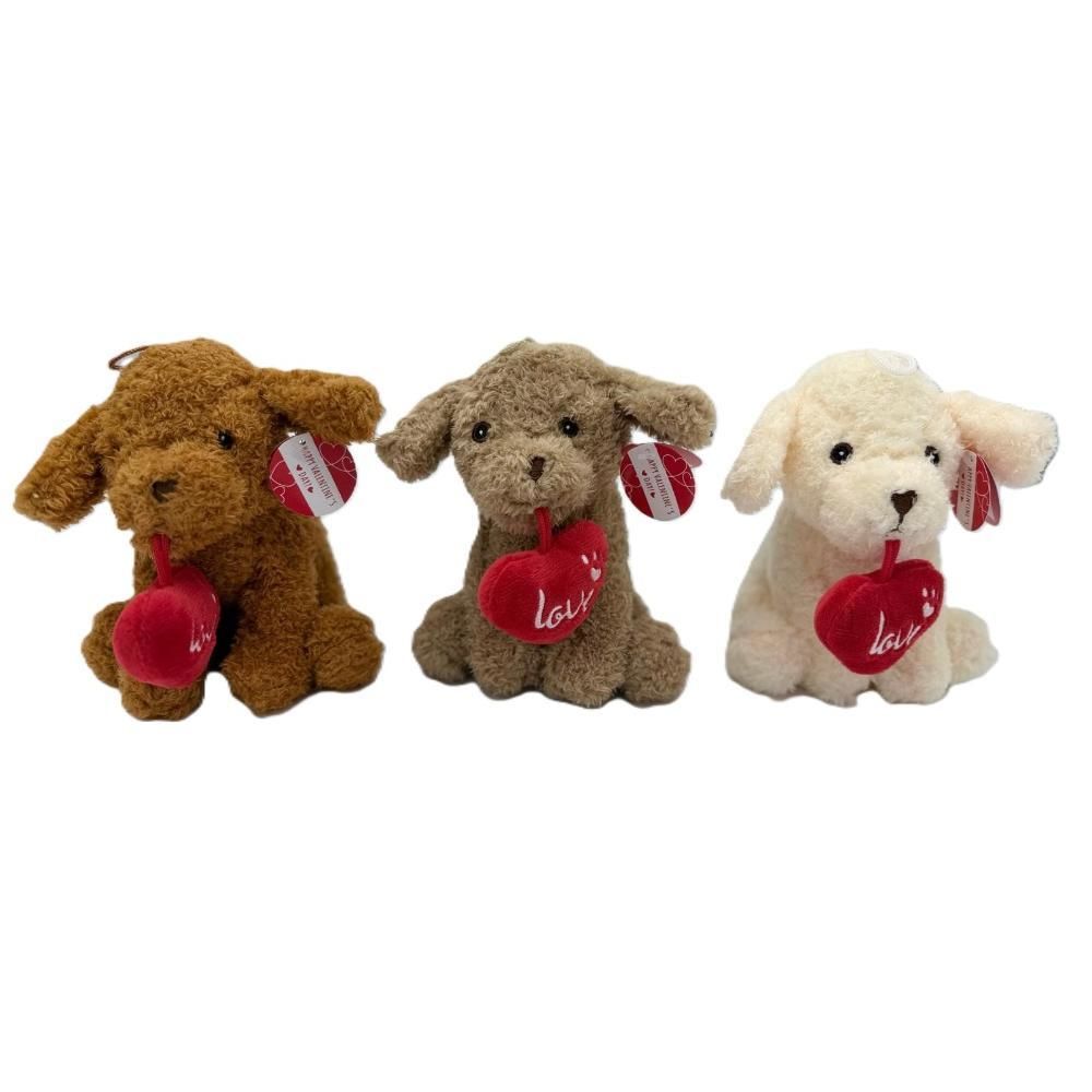 Mini Peluche Cagnolino con Cuore - 15cmGm Promotion