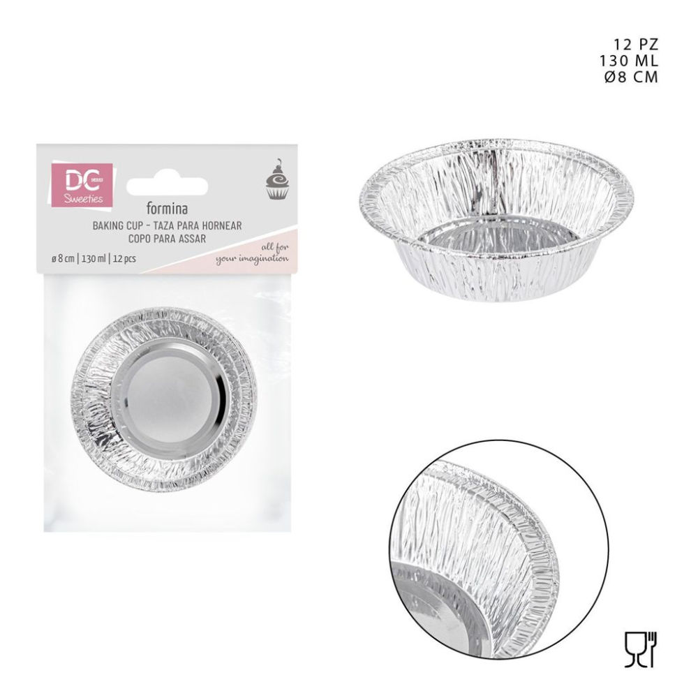 DC CASA FORMINA DOLCE ALLUM, 8CM 130ML 12PZDc Casa