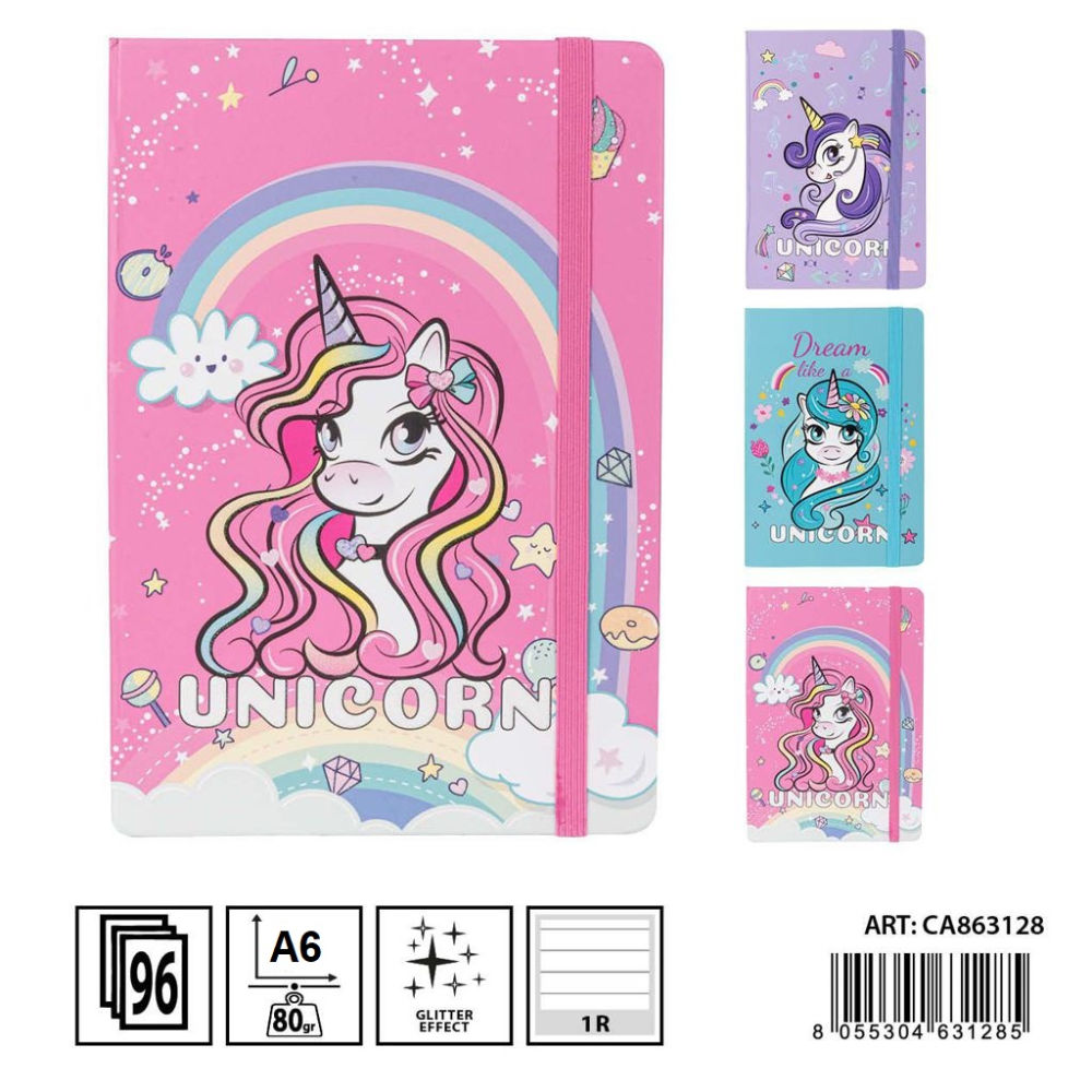 PRYMA MEMOBOOK A6 UNICORNPryma